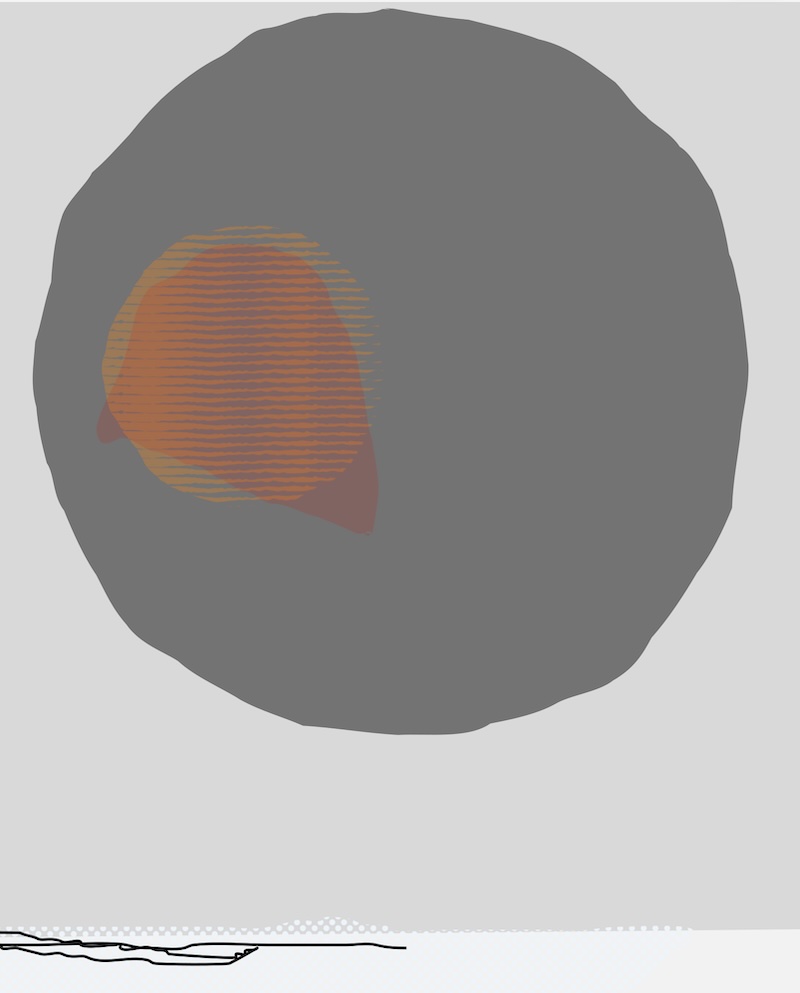 Death Star-like ship